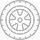 tire vector line art