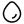 water droplet vector icon